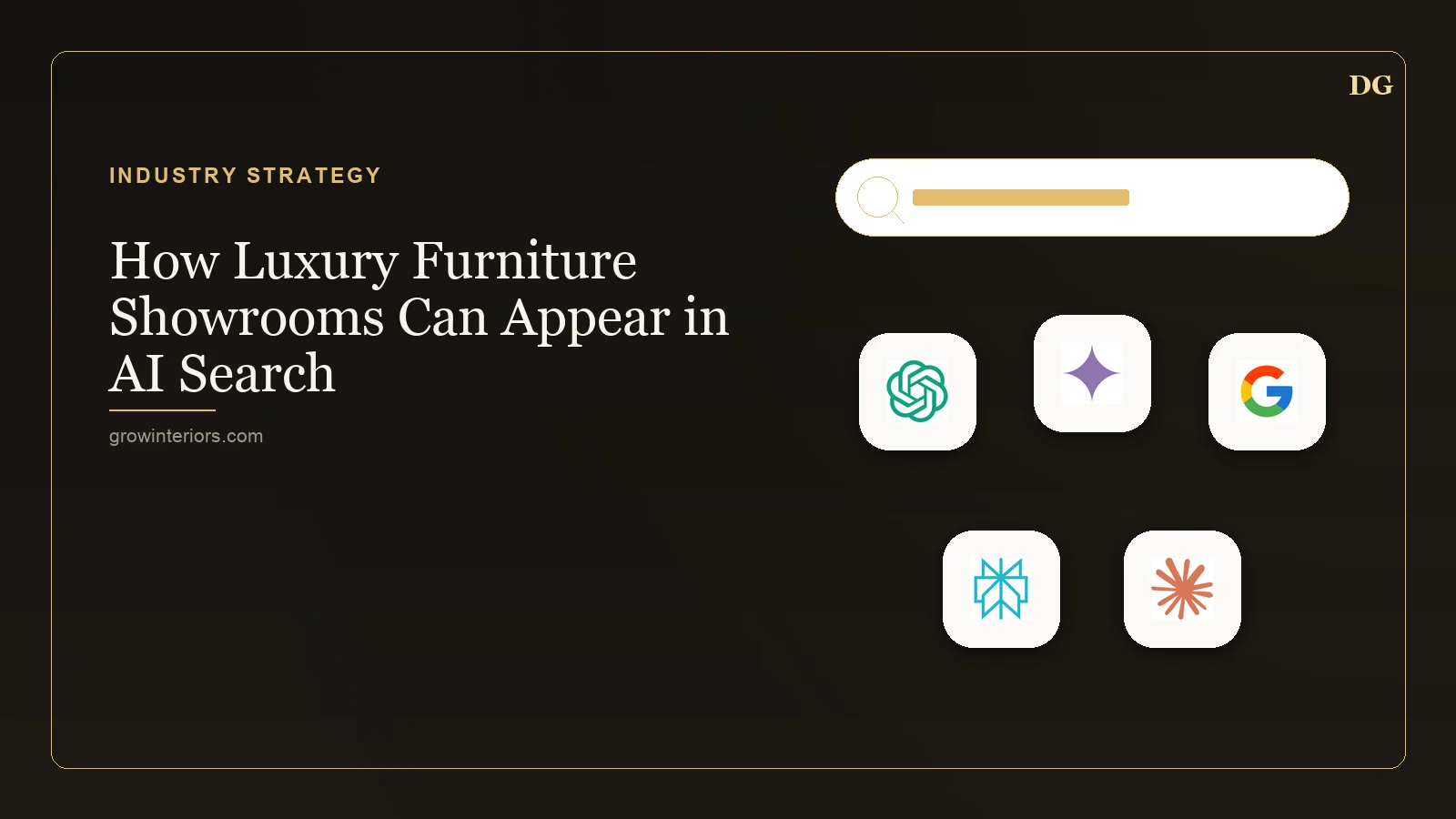 How Luxury Furniture Showrooms Can Appear in AI Search