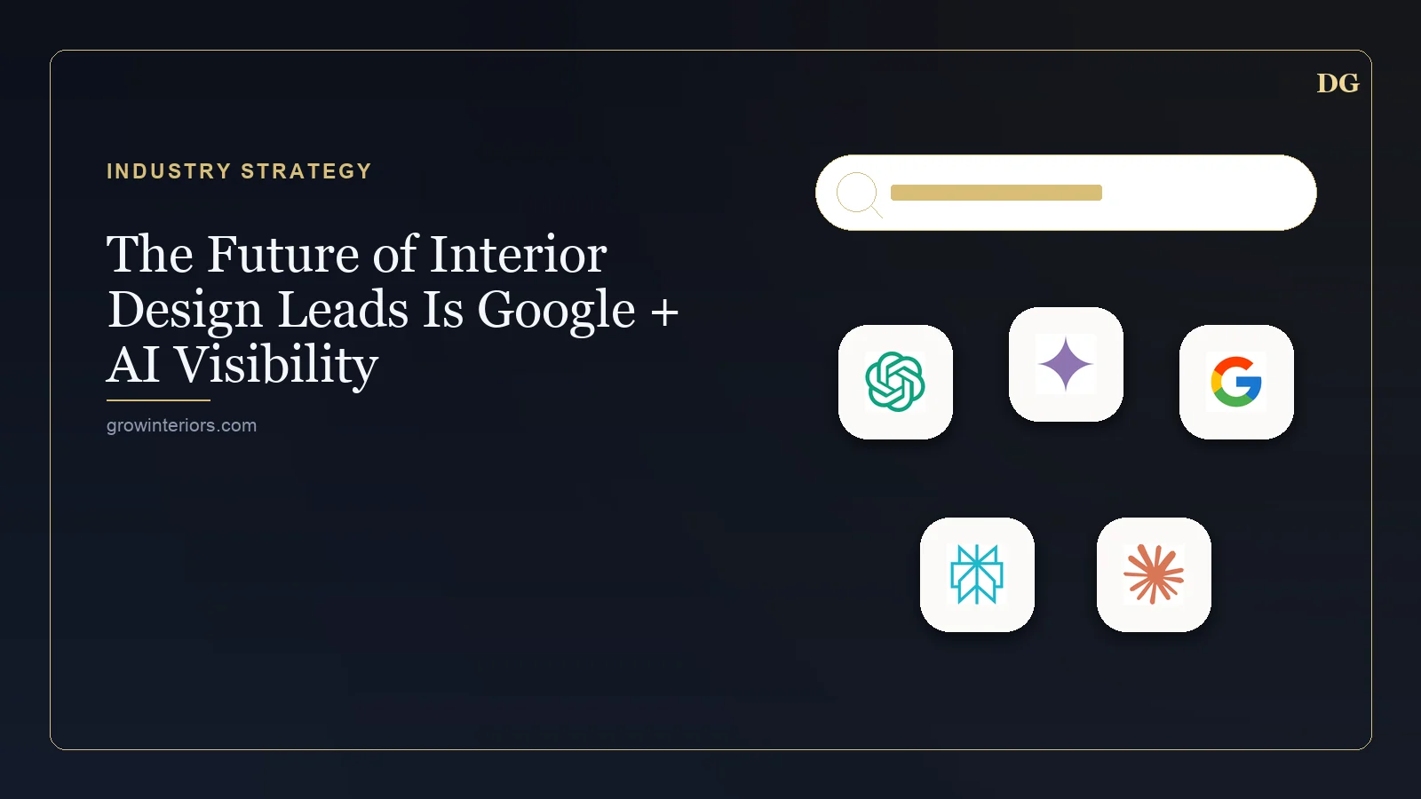 The Future of Interior Design Leads Is Google + AI Visibility