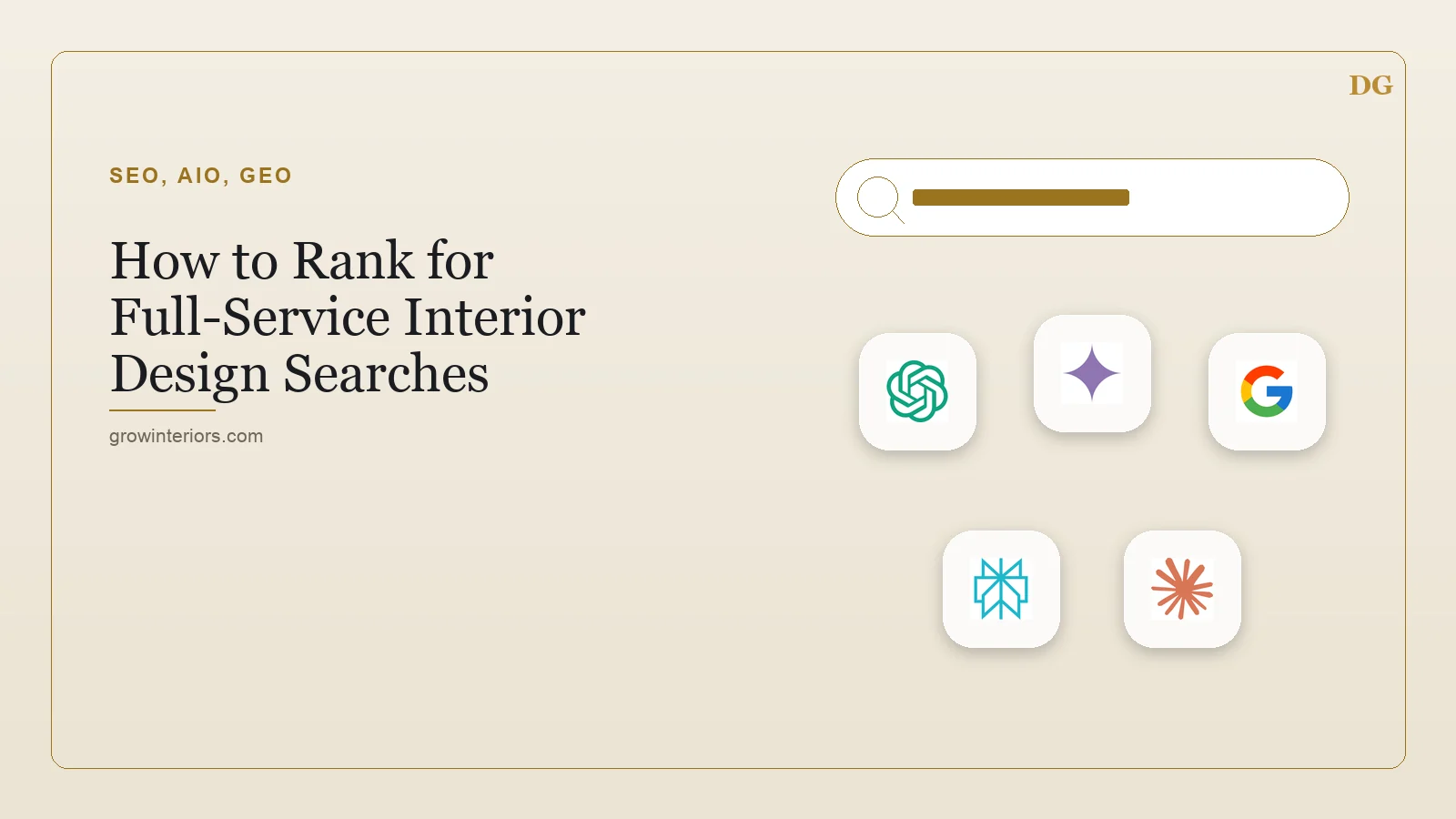 How to Rank for Full-Service Interior Design Searches