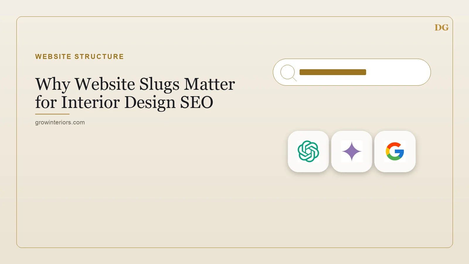 Why Website Slugs Matter for Interior Design SEO