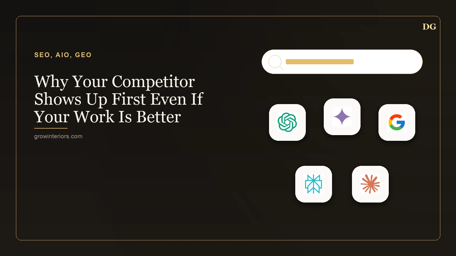 Why Your Competitor Shows Up First Even If Your Work Is Better