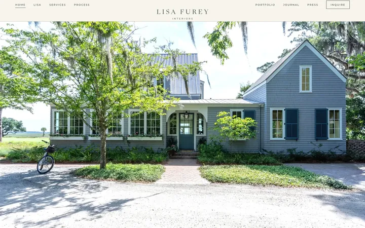 Lisa Furey Interiors website